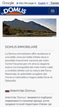 Mobile Screenshot of immobiliaredomus.com